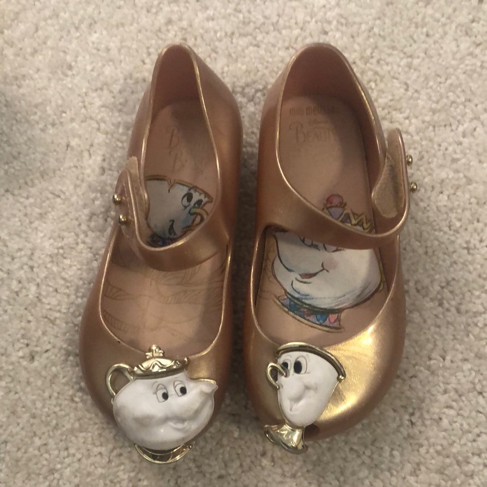 Toddler girls Mini Melissa beauty and the beast USA 8